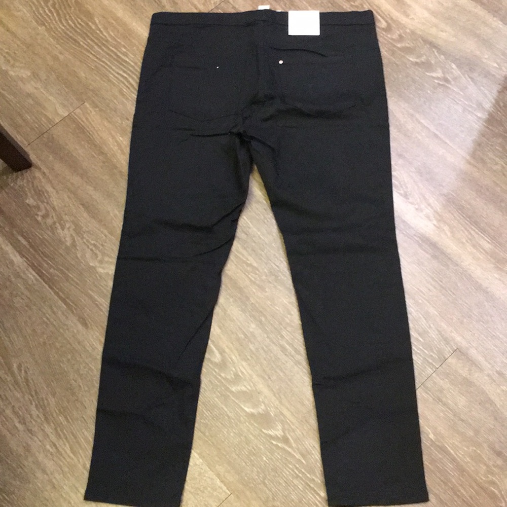 Super stretch black jeggings